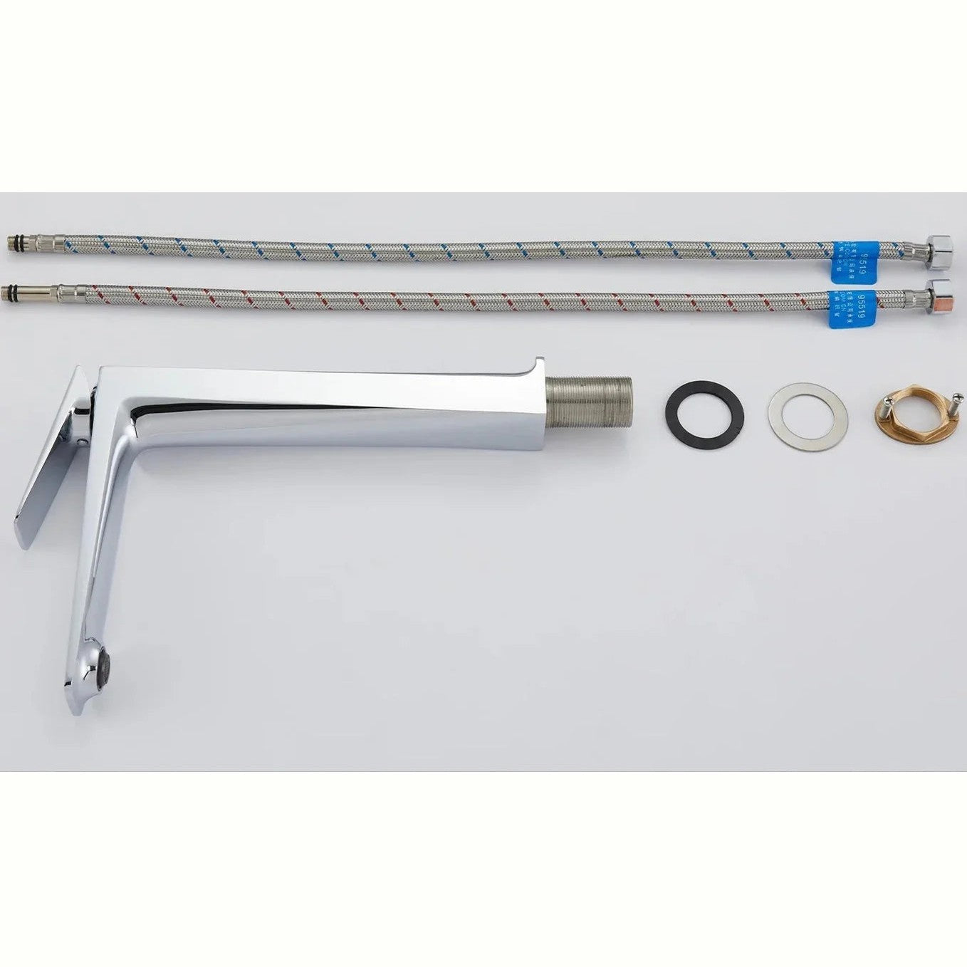 Mitigeur de salle de bain chromé