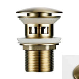 Bonde de vidange or brossé