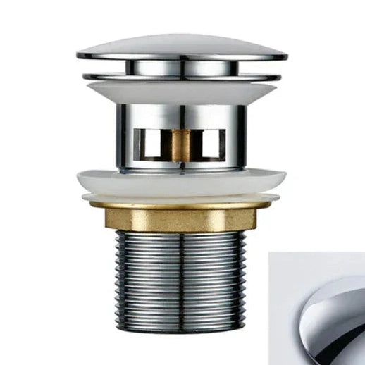 Bonde de vidange chromée