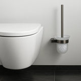 Brosse WC gris brossé