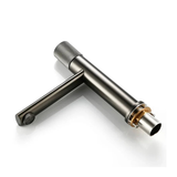 Mitigeur de vaque gris brossé