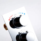 Colonne de douche encastrable chromé