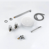 Colonne de douche encastré chrome