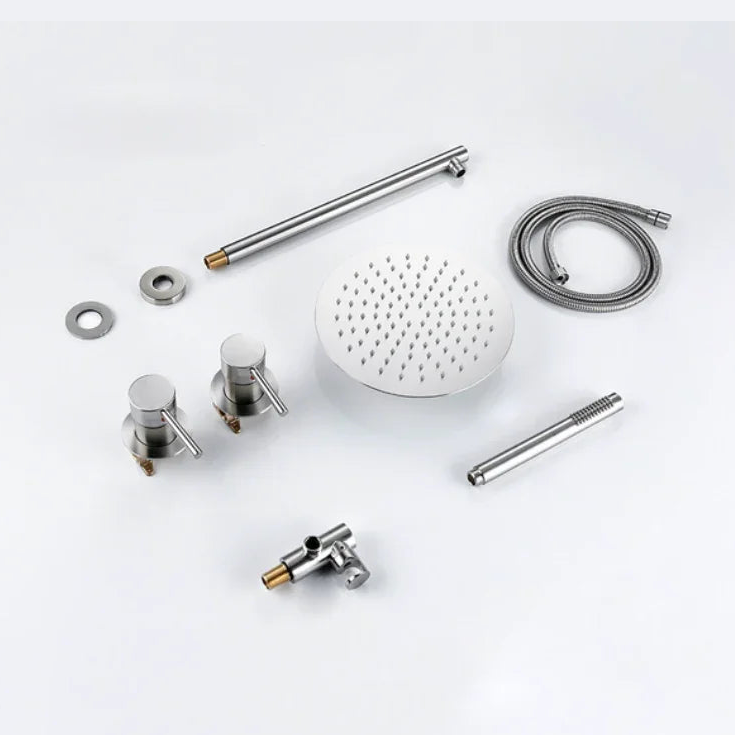 Colonne de douche encastré chrome