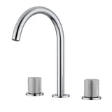 Robinet de salle de bain chromé