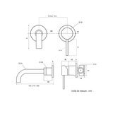 Ensemble de bain gris brossé