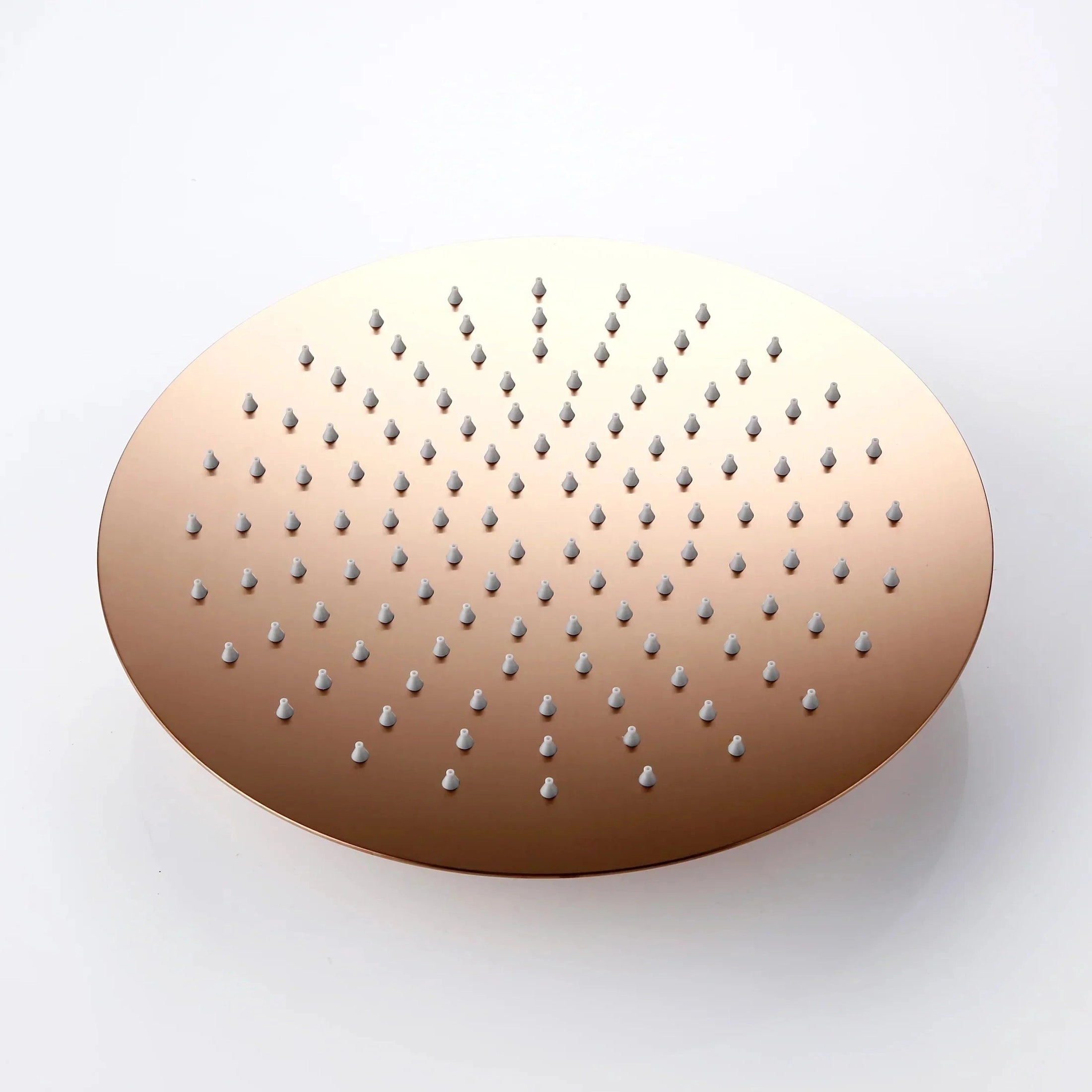 Kit de bain et douche encastré or rose brossé