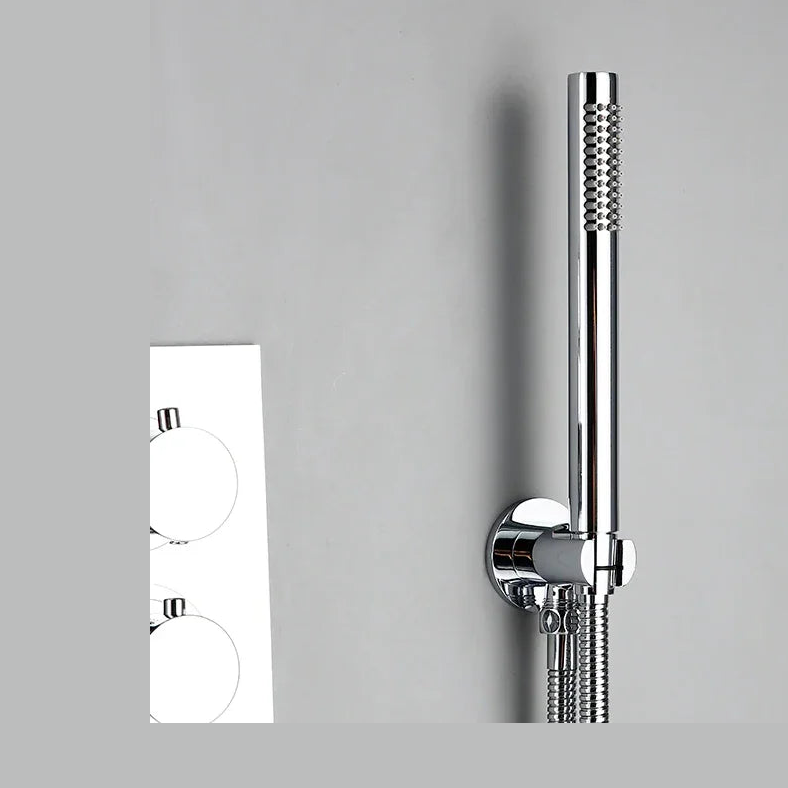 Colonne de douche encastrable chromé