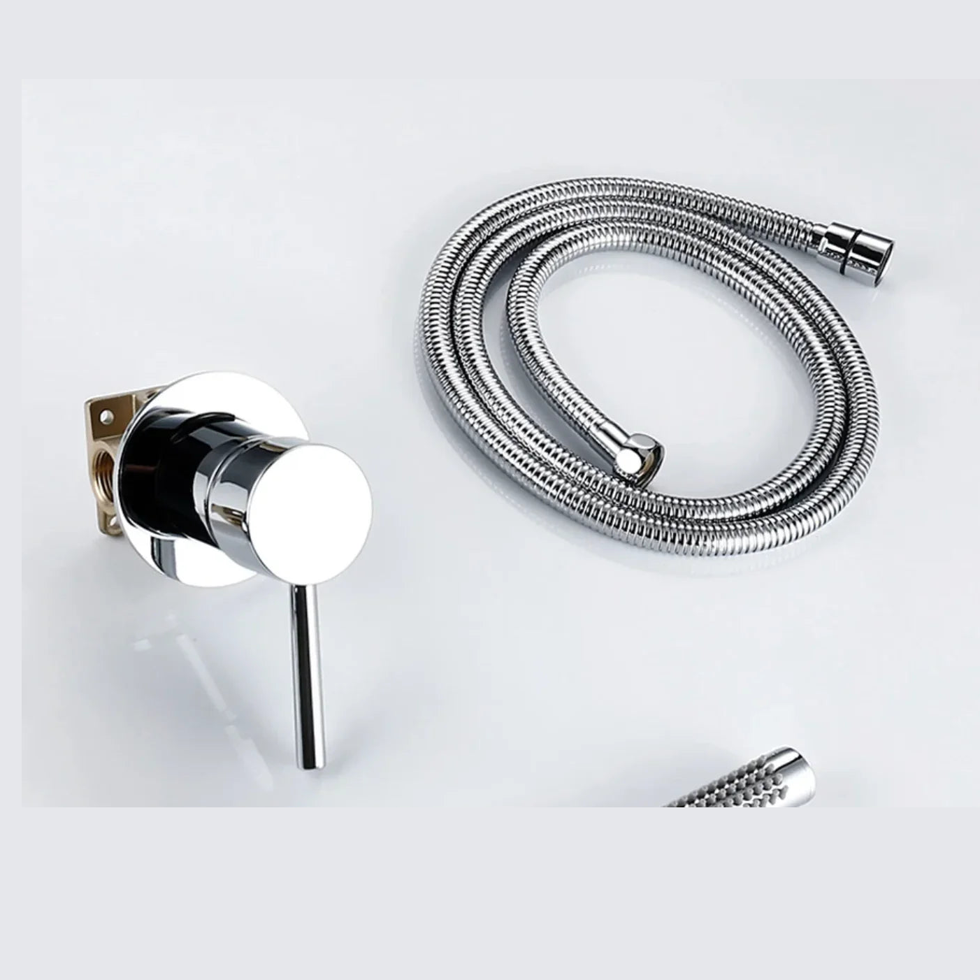 Douchette à main chromée