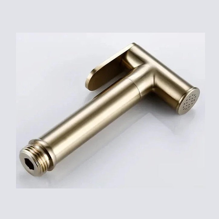 Douchette hygiénique or brossé