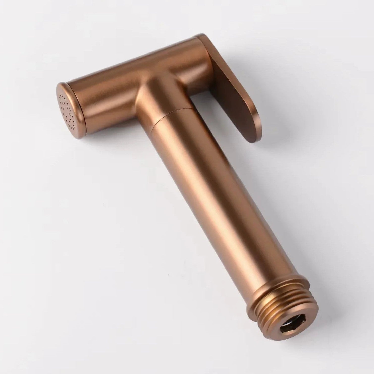 Douchette hygiénique or rose brossé