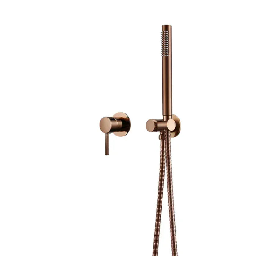 Douchette à main or rose brossé