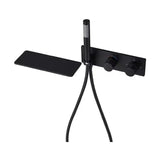 Mitigeur de bain noir mate