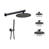 Colonne de douche encastré noir mat