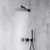 Colonne de douche encastré noir mat