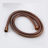 Kit de bain et douche encastré or rose brossé