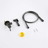 Douchette à main gris brossé