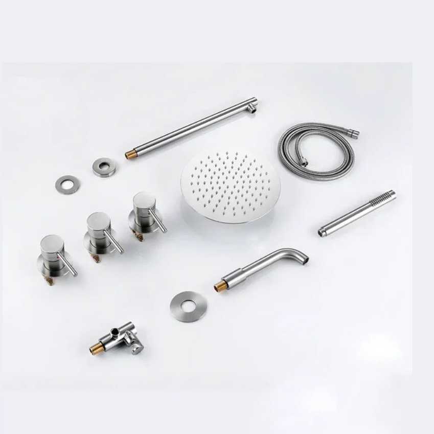 Ensemble de bain chrome