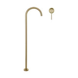 Ensemble de bain sur pieds or brossé