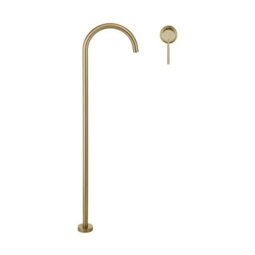 Ensemble de bain sur pieds or brossé