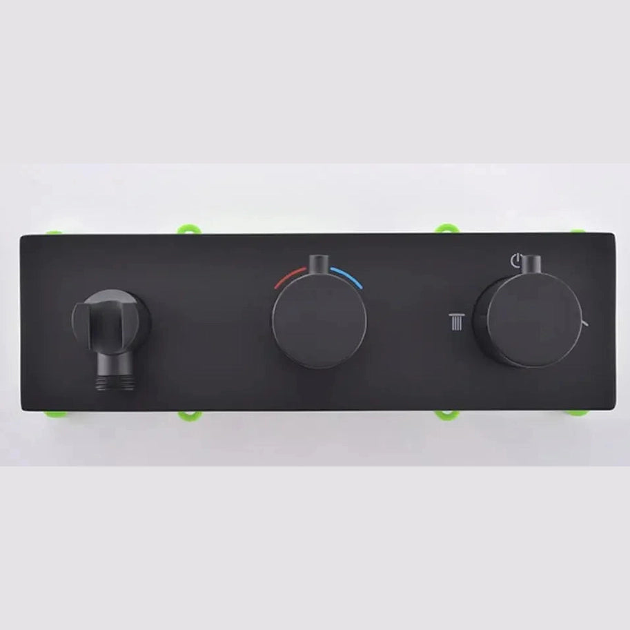 Mitigeur de bain noir mate