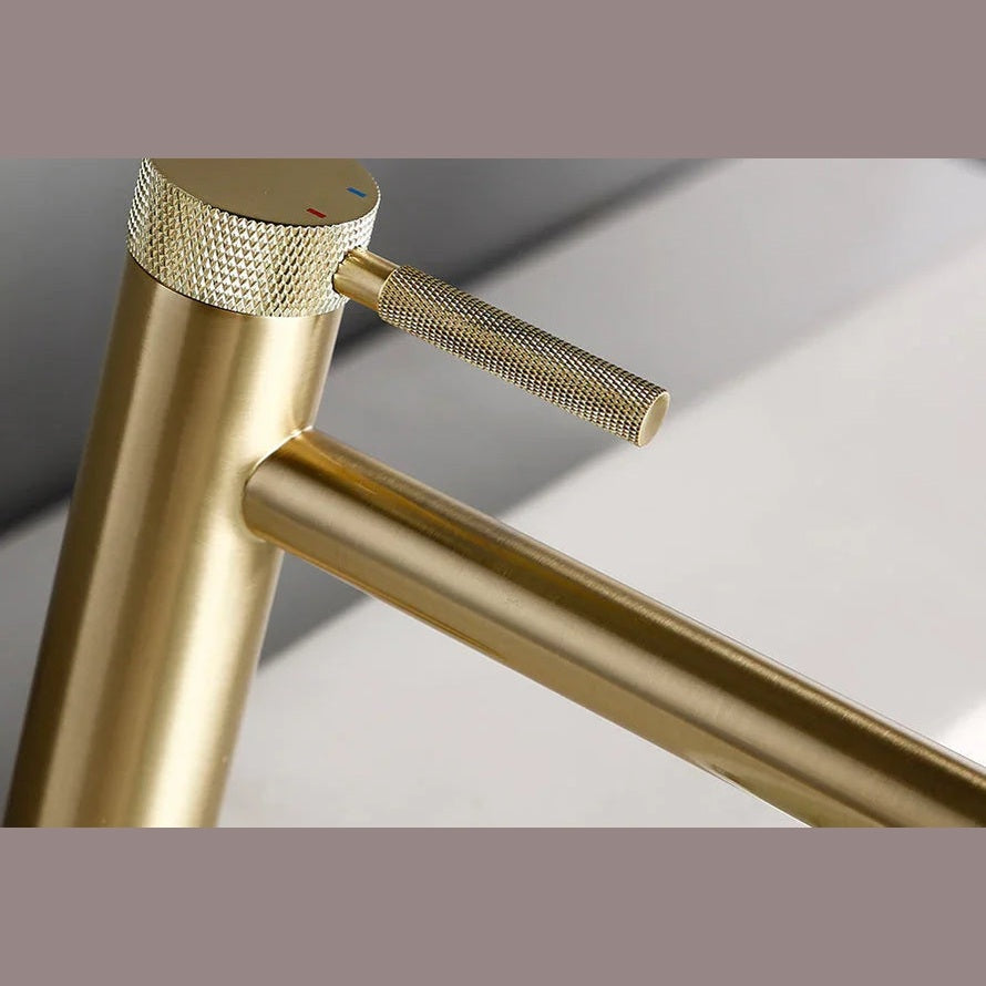 Mitigeur de vasque or brossé XL