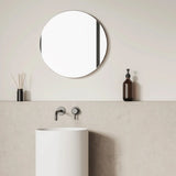 Mitigeur salle de bain encastré gris brossé