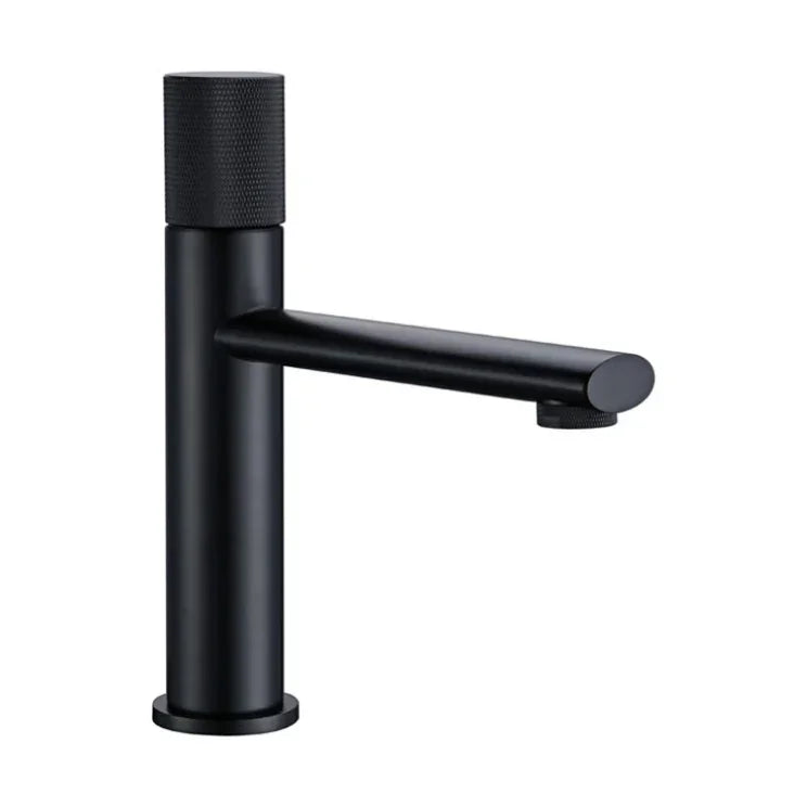 Mitigeur de salle de bain noir mat