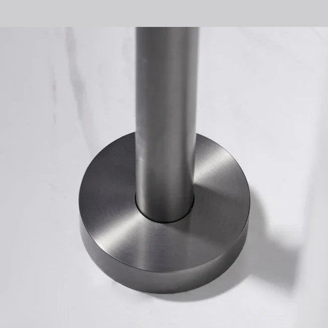 Ensemble de bain sur pieds gris brossé