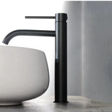 Mitigeur de salle de bain noir mat