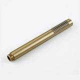 Colonne de douche encastrée or brossé