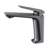 Mitigeur de salle de bain gris brossé