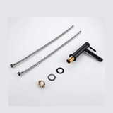 Mitigeur de salle de bain noir mate