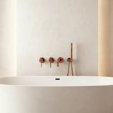 Ensemble de bain or rose brossé