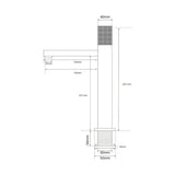 Mitigeur de salle de bain noir mat