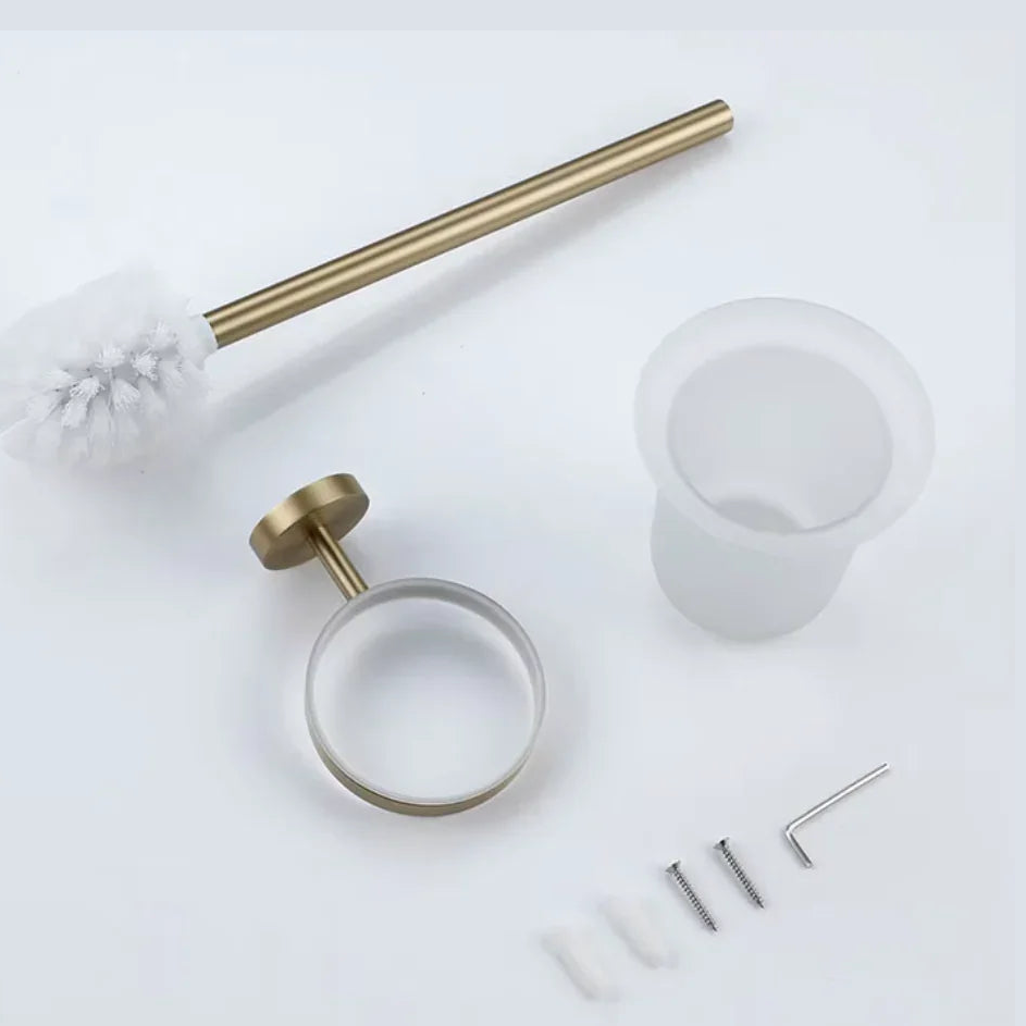 Brosse WC or brossé strié