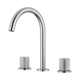 Robinet de salle de bain chromé