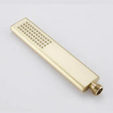 Colonne de douche et bain or brossé