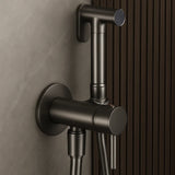 Douchette à main gris brossé