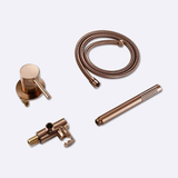 Douchette à main or rose brossé