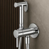 Douchette hygiénique chromée