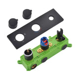 Mitigeur de bain noir mate