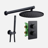 Colonne de douche encasté noir mat