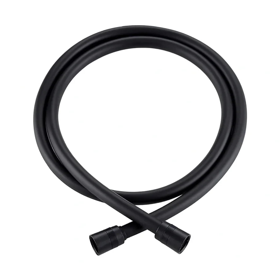 Flexible de douche noir PVC