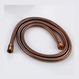 Kit de bain et douche or rose brossé