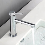 Mitigeur de salle de bain chromé