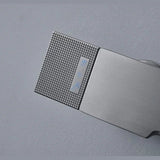 Colonne de douche et bain gris brossé