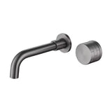 Mitigeur salle de bain encastré gris brossé