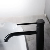 Mitigeur de salle de bain noir mat