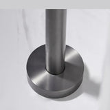 Ensemble de bain sur pieds gris brossé